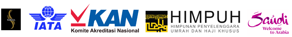 Sertifikasi Resmi - IATA, KAN, HIMPUH, Saudi Welcome to Arabia